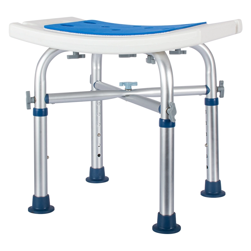 White Tool Free Assembly Shower Stool White Tool Free Assembly Shower Stool